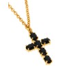 Crystal cross bracelet