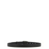 Oval buckle belt