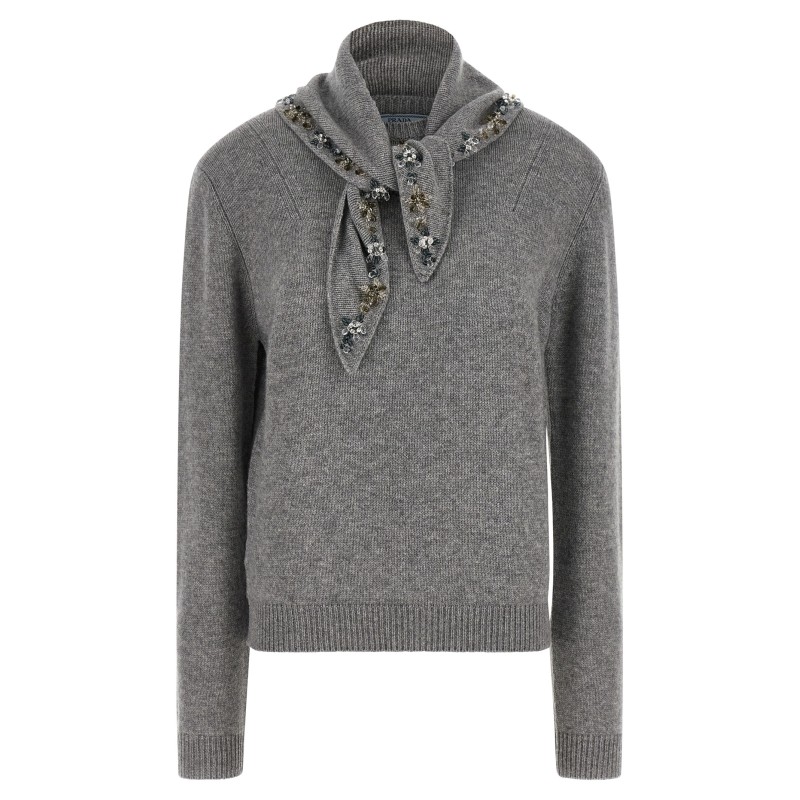 Jewel bandana sweater