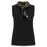 T-shirt with scarf