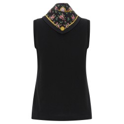 T-shirt with scarf