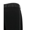 Asymmetrical panel pants