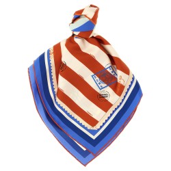 'Pequin' silk scarf