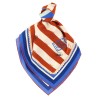 'Pequin' silk scarf