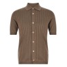 Operated ribbed shirt