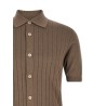Operated ribbed shirt
