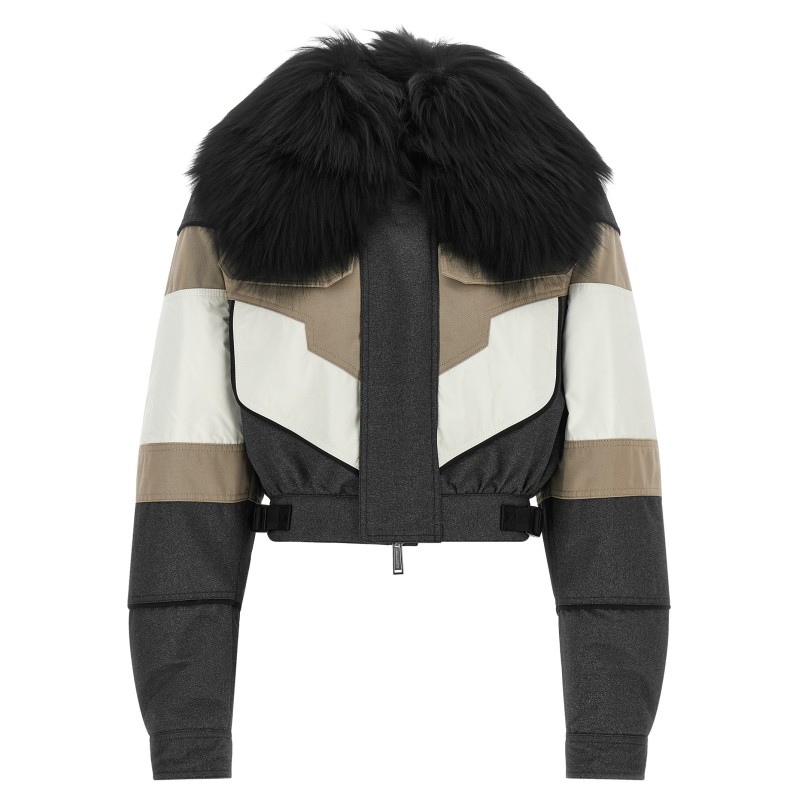 'Couture Ski Bomber' down jacket