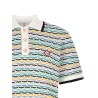 'Tuck Stitch' polo shirt