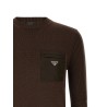 'Re-Nylon' Pocket Sweater