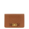 Lizard print crossbody bag