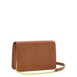 Lizard print crossbody bag