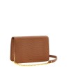 Lizard print crossbody bag