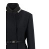 Jewel collar coat