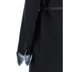 Jewel collar coat