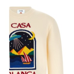 'Pyramid Abduction' sweater
