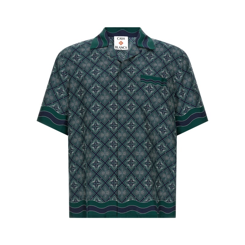 'Radiating Monogram' shirt