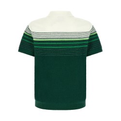 'Bouclé Stripes' polo shirt