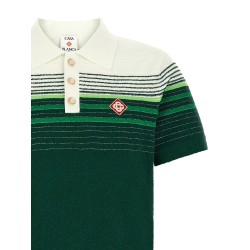 'Bouclé Stripes' polo shirt