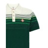 'Bouclé Stripes' polo shirt