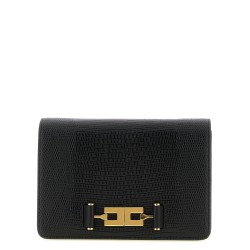 Lizard print crossbody bag