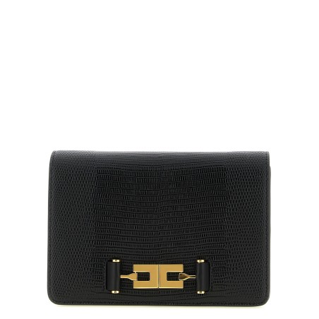 Lizard print crossbody bag