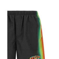 Jacquard logo swimsuit