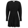 Knitted pleated dress