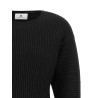 Knitted pleated dress