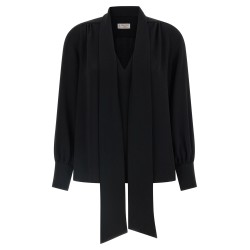 Lavallière neck blouse