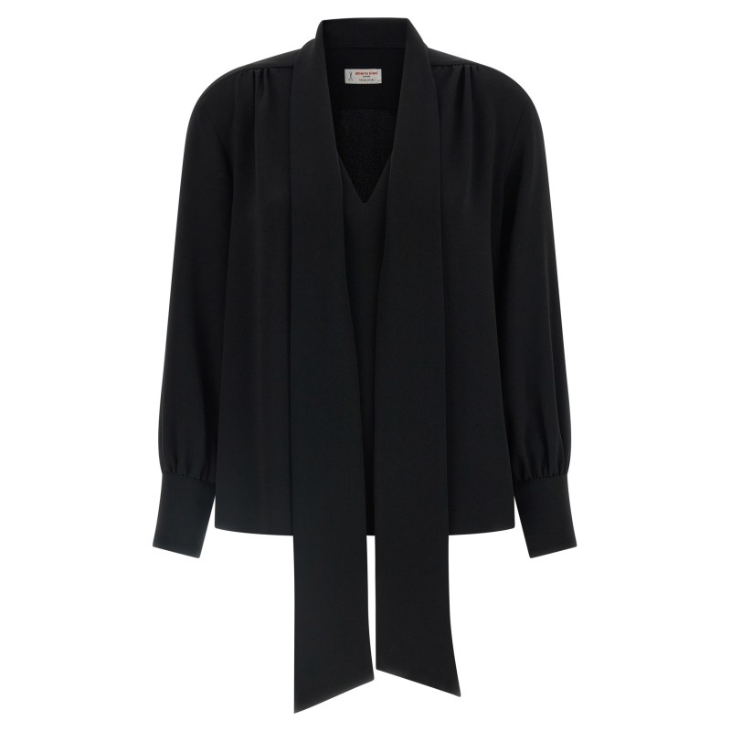 Lavallière neck blouse