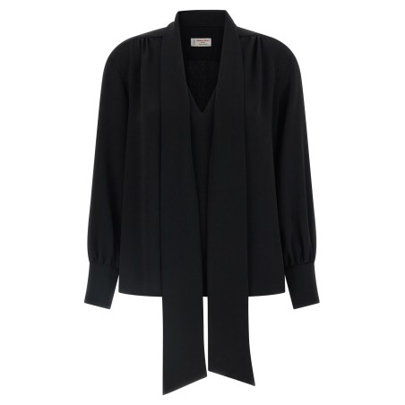 Lavallière neck blouse