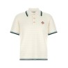 Bouclé polo shirt
