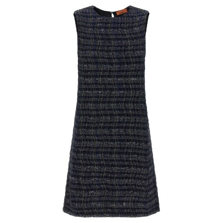 Check pattern dress