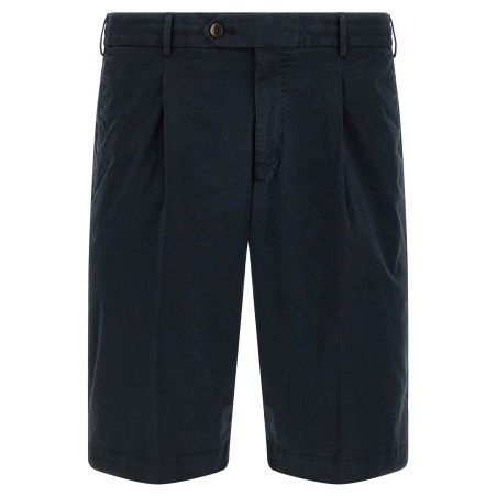 Stretch cotton bermuda shorts