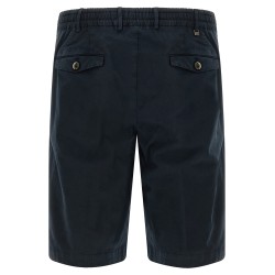 Stretch cotton bermuda shorts