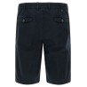 Stretch cotton bermuda shorts