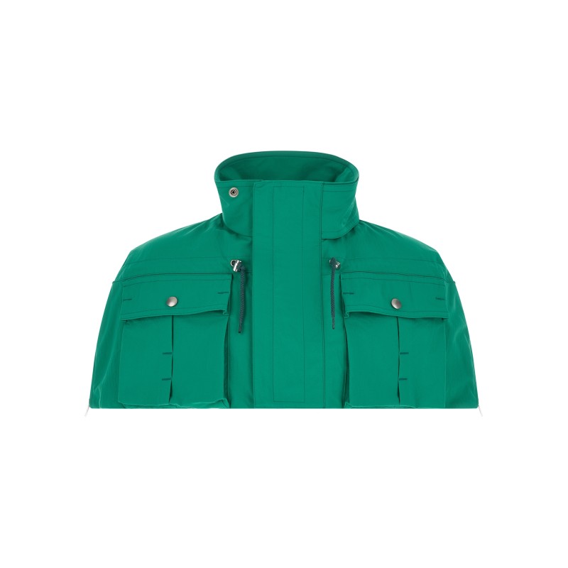 Cape with pockets