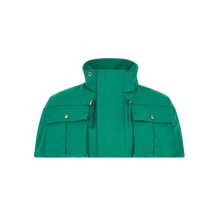 Cape with pockets