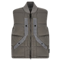 Crinkled effect vest