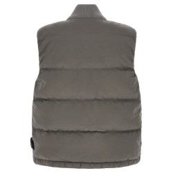 Crinkled effect vest