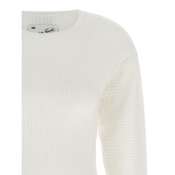 Knitted pleated dress