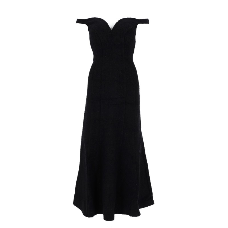 BOUCLE MIDI DRESS