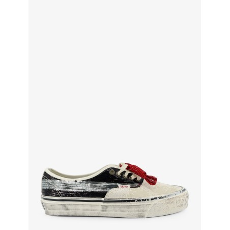LX authentic 44 suede sneakers with micro-sequin detailing on the side