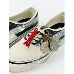 LX authentic 44 suede sneakers with micro-sequin detailing on the side