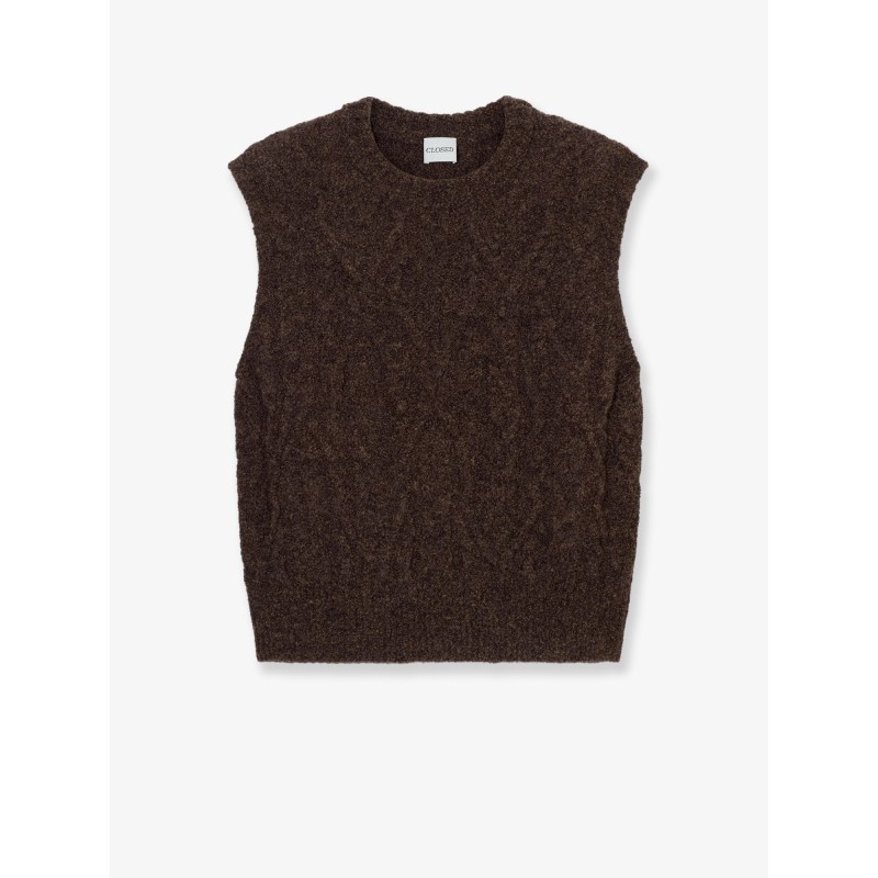 Wool blend vest
