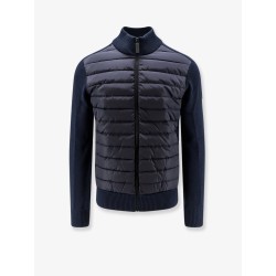 Hybridge technical fabric and nylon jacket