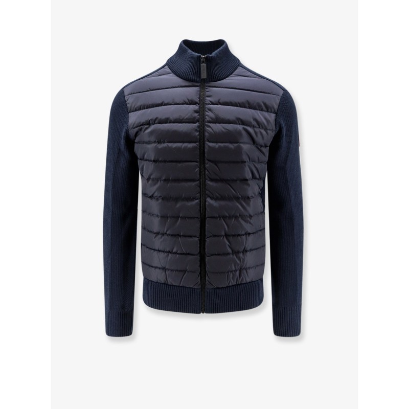 Hybridge technical fabric and nylon jacket