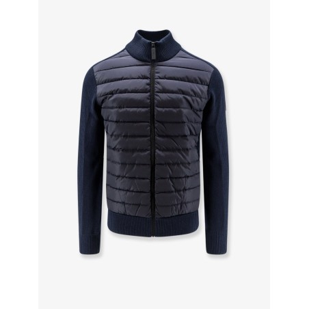 Hybridge technical fabric and nylon jacket