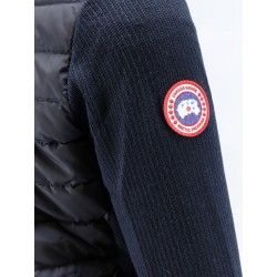 Hybridge technical fabric and nylon jacket