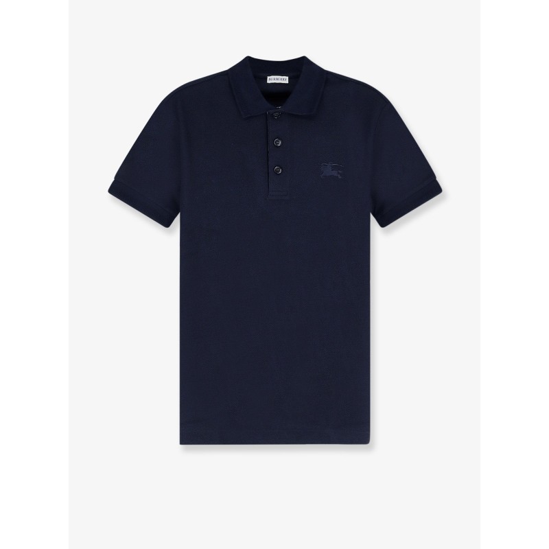 Cotton polo shirt with embroidered logo